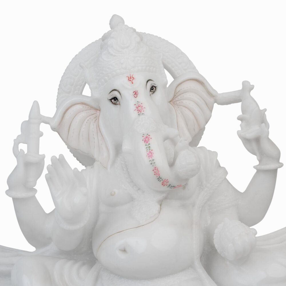 Ganesh Ji On Lotus Flower - Image 3