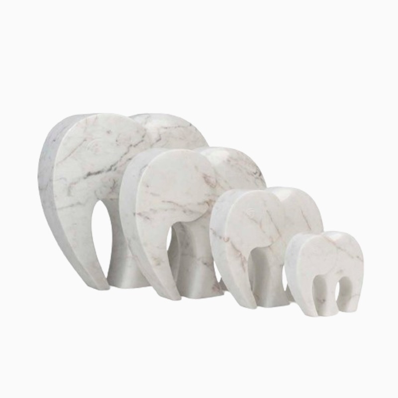 Marble Elephant Statues