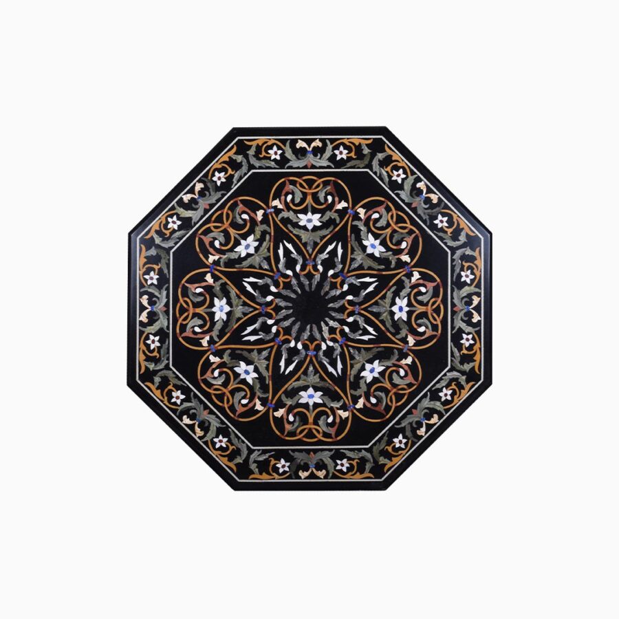 Majestic Mosaic Octagon Marble Tabletop