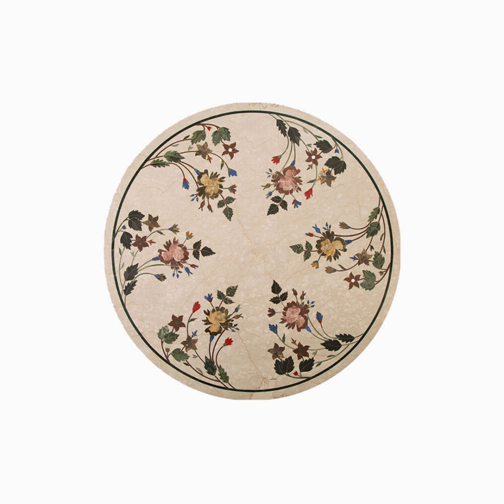 Bouquet Charme Round Marble Tabletop