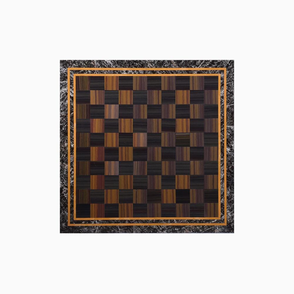 Marquis Chessboard Square Marble Tabletop