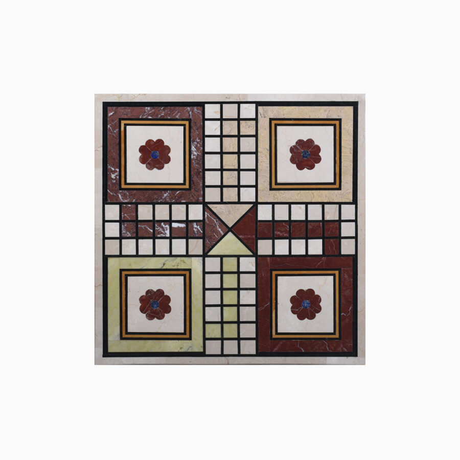 Grandmaster Ludo Square Marble Tabletop