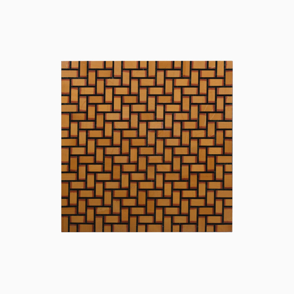 Amber Weave Square Marble Tabletop