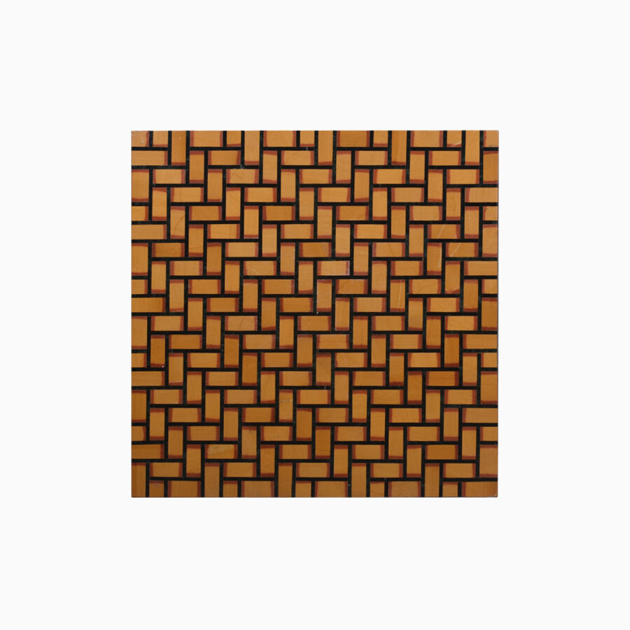 Amber Weave Square Marble Tabletop