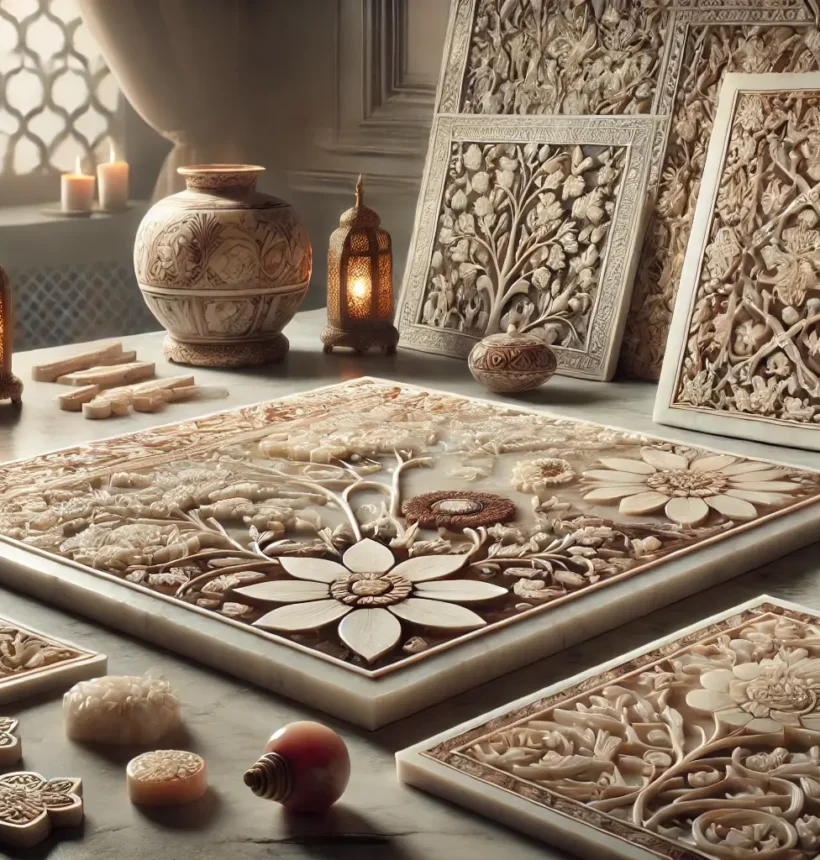 Intricate Marble Inlays: A Testament to Skilled Artisanship