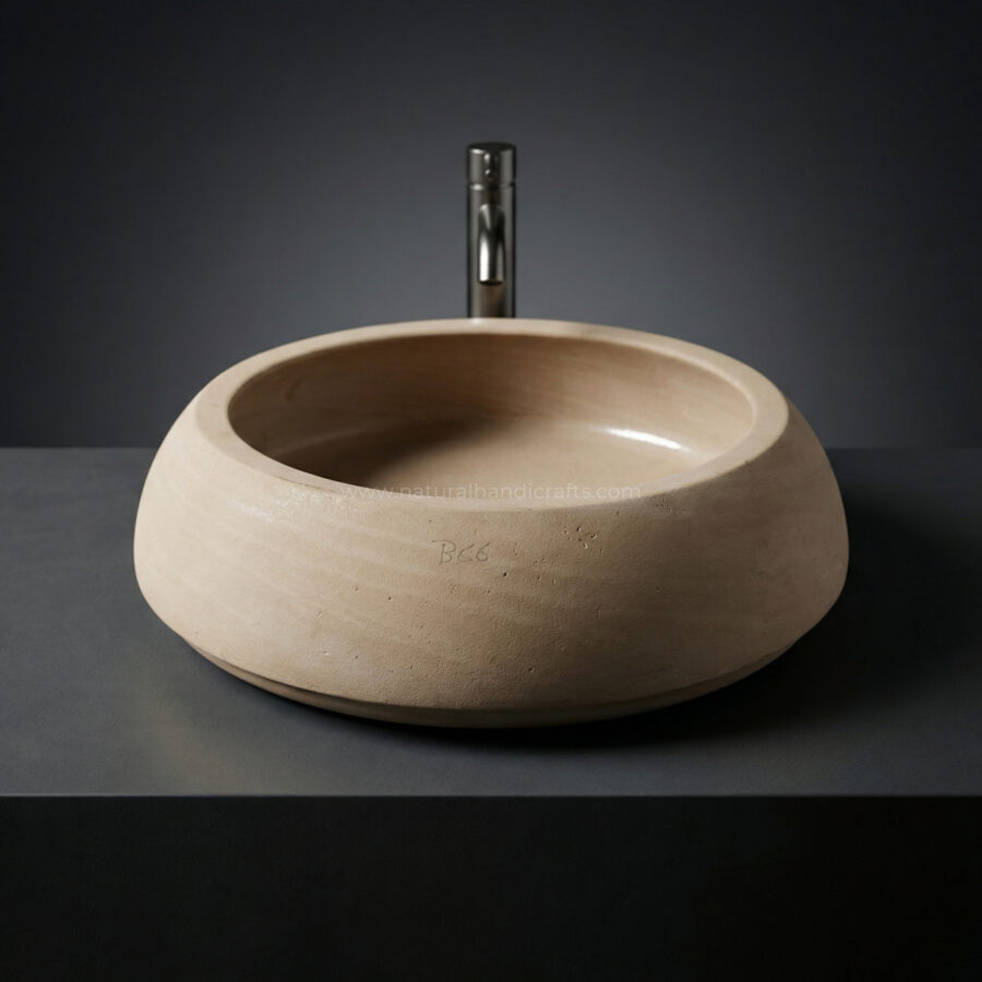 Sandstone Earthy Tone Sink