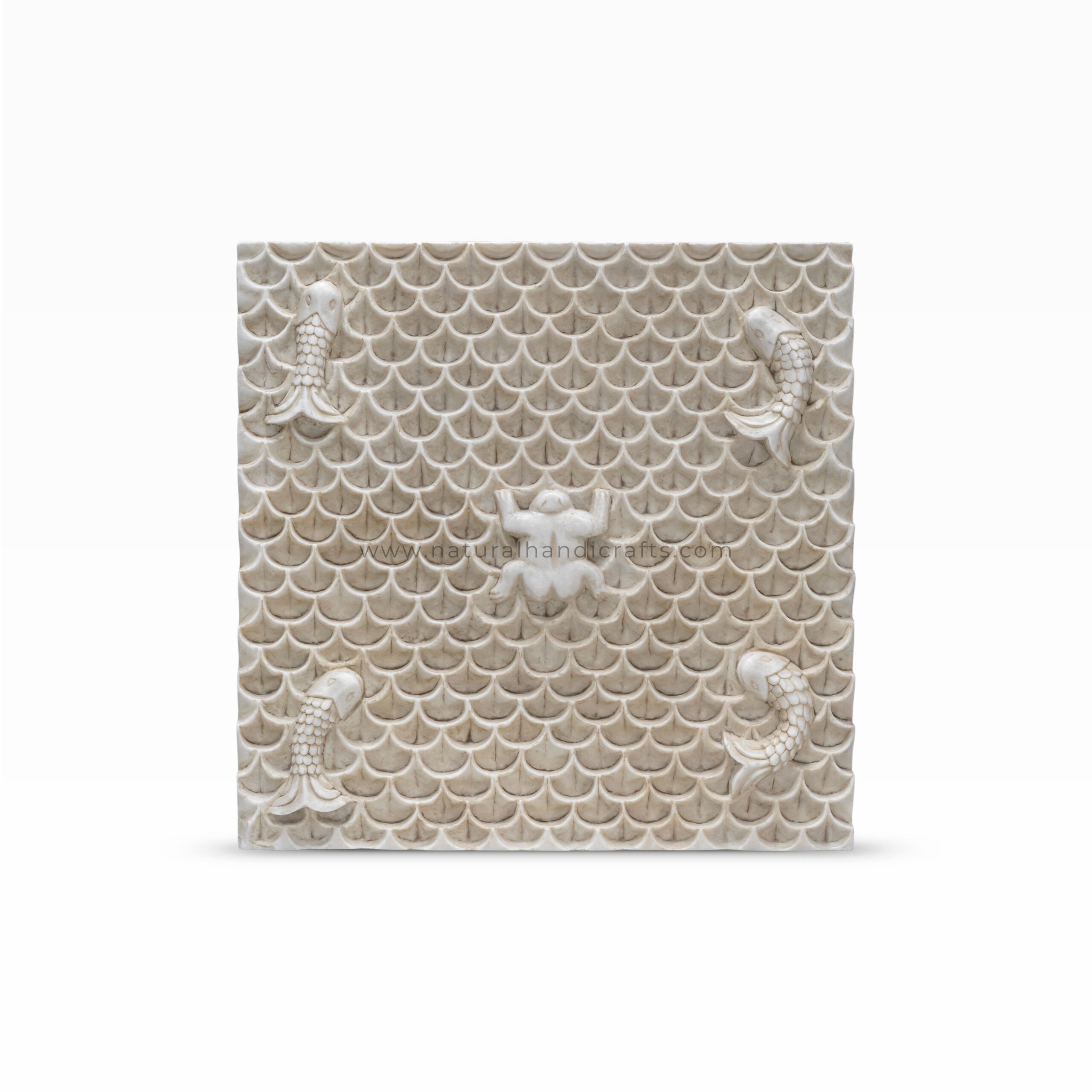 Majestic Aquatic Symmetry Wall Art Panel