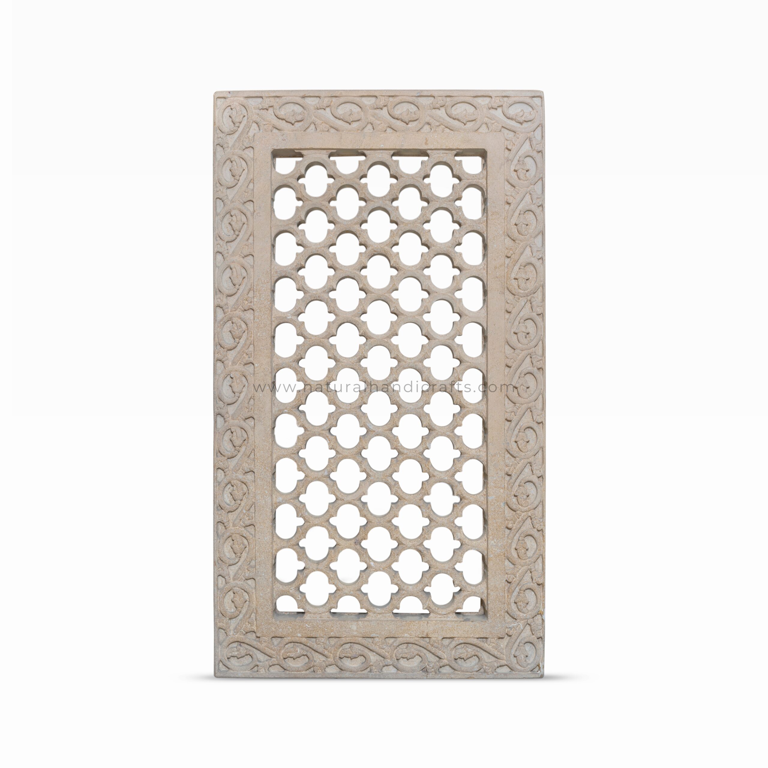 Star Lattice Sandstone Wall Art Panel